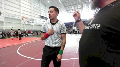 46 lbs Consi Of 4 - Kiah Alcon, Stout Wrestling Academy vs Logan Le, Rancho Bernardo WC