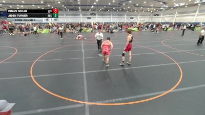 157 lbs Cons. Round 5 - Drayk Nolan, Unattached vs Aiden Turner, Unattached