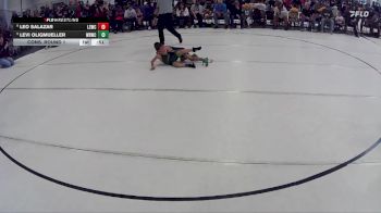 20 lbs Cons. Round 1 - Leo Salazar, Lincoln Squires Wrestling Club vs Levi Oligmueller, Wisner Rec Wrestling Club