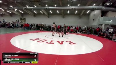 215 lbs Cons. Round 2 - Aidan Sullivan, Regis Jesuit vs Joseph Young, Roosevelt