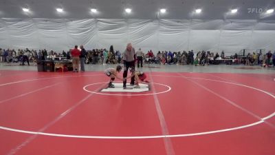 58 lbs Consi Of 4 - Zaiden Sentz, Littlestown vs Bohdi Tsikerdanos, Frederick