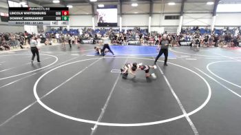 54 lbs Consolation - Lincoln Whittenburg, Ceres Pups WC vs Dominic Hernandez, Grindhouse WC