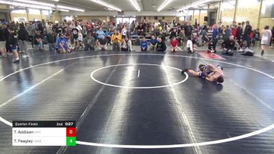 Quarterfinal - Tyler Addison, Chittenango vs Titus Feagley, Jonestown