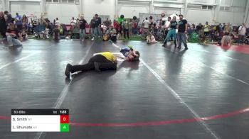 50-B lbs Semifinal - Sam Smith, WV vs Lucas Shumate, WV
