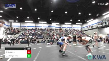 120 lbs Quarterfinal - Quetzali Salas, Standfast vs Landon Achziger, Choctaw Ironman Youth Wrestling