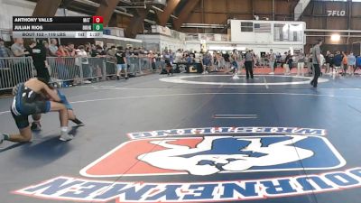 119 lbs Round Of 16 - Anthony Valls, Mat Assassins vs Julian Rios, Doughboy