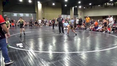 90 lbs Round 1 (6 Team) - Kaleb Watts, The Factory Wrestling vs Calvin Caputo, Rabbit WC
