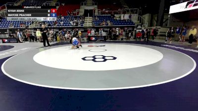 135 lbs Cons. Rd Of 64 - Kiyah Jeske, AZ vs Maycee Peacher, NE