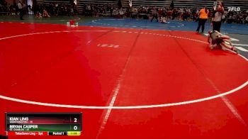 110 lbs Champ. Round 1 - Bryan Casper, St. Charles vs Kian Ling, Worthington