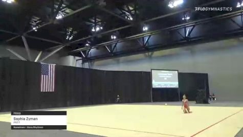 Sophia Zyman - Hoop, PRTT - 2021 USA Gymnastics Championships
