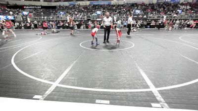 53 lbs Quarterfinal - Lincoln Richardson, Marksmen Wrestling vs Conor Foos, Nixa Youth Wrestling