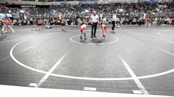 53 lbs Quarterfinal - Lincoln Richardson, Marksmen Wrestling vs Conor Foos, Nixa Youth Wrestling