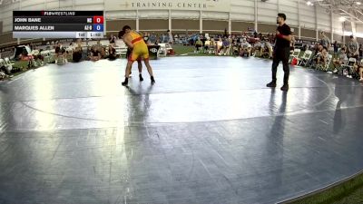 165 lbs John Bane, North Carolina vs Marques Allen, Arizona Blue
