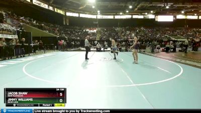 2A 138 lbs Quarterfinal - Jacob Shaw, New Plymouth vs Jimmy Williams, Bear Lake