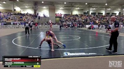 AA 150 lbs Cons. Round 3 - Michael Anderson, Arlington vs William Schuft, Cleveland