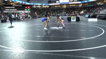 124 lbs Champ. Round 1 - Linda Holeman, Western New England vs Sandie Pfeil, Augustana (IL)