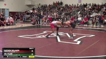 197 lbs Finals (2 Team) - Mathew Bolanos, Fresno City College vs Mo Talebi, Mt San Antonio College