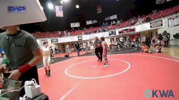 88 lbs 3rd Place - Price Cunningham, Barnsdall Youth Wrestling vs Fisher Hutchins, Salina Wrestling Club