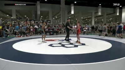 U15 GR - 57 lbs Champ. Round 1 - Warrior Bundra, Rim Fighting Scots Youth Wrestling vs Noah Cooper, MWC Wrestling Academy