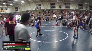 135 lbs Quarterfinal - William Moran, NWWC vs Owen Melrose, Unattached