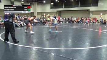 165 lbs Round 3 (6 Team) - Drake Pabst, North Shelby Regulators Blue vs Trevor Sexton, Crossroads Wrestling