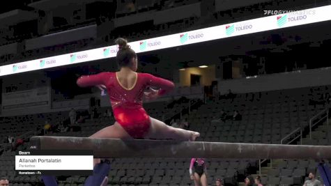 Allanah Portalatin - Beam, Parkettes - 2022 Elevate the Stage Toledo presented by Promedica