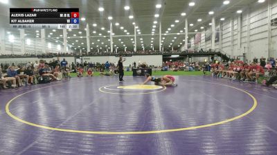 140 lbs Alexis Lazar, Michigan Blue vs Kit Alsaker, Wisconsin