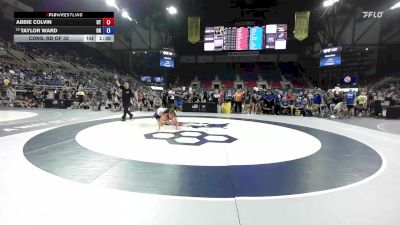 130 lbs Cons. Rd Of 32 - Abbie Colvin, UT vs Taylor Ward, OR