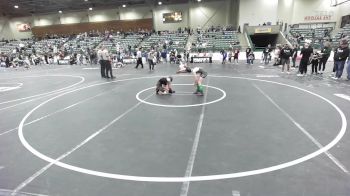 85 lbs 3rd Place - Grey Salamy, West Valley Junior Eagles vs Grayson Waggoner, North Country WC