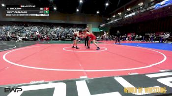 182 lbs Quarterfinal - AJ ERICKSON, Toro World Club vs Nicky Carabajal, Cats Wrestling Club