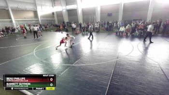 88 lbs Cons. Round 4 - Beau Phillips, Morgan Wrestling Club vs Barrett Guymon, Morgan Wrestling Club