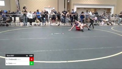 138 lbs Round Of 64 - Gage Chelewski, Colorado Outlaws vs Aiden Caro, Rancho Bernardo WC