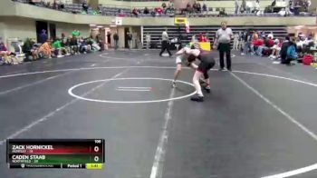 106 lbs Semis & 1st Wrestleback (8 Team) - Zack Hornickel, Huntley vs Caden Staab, Northfield