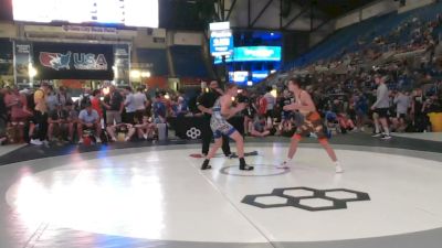 132 lbs Cons. Sub-rd Of 64 - Jackson Brown, West Virginia vs Ryder Thompson, Illinois