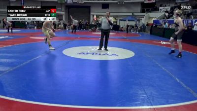 6A 190 lbs Semifinal - Jack Brown, Wetumpka vs Carter Reed, Jasper