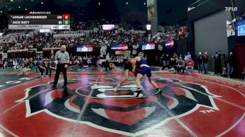 Cons. Round 2 - Jack Raty, Whitehall/Harrison vs Logan Lachenmeier, Huntley Project (Worden)