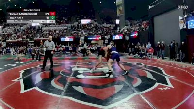 Cons. Round 2 - Jack Raty, Whitehall/Harrison vs Logan Lachenmeier, Huntley Project (Worden)