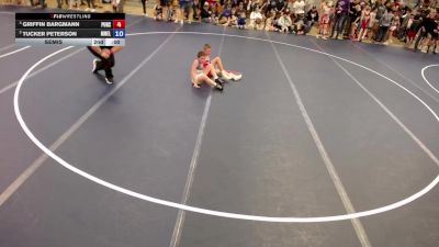98 lbs Cons. Round 3 - Mason Schottenbauer, New Ulm Rolling Thunder vs Zachary Huebner, GunSmoke Wrestling Club