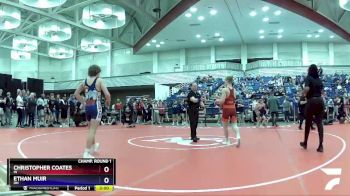 145 lbs Champ. Round 1 - Christopher Coates, IN vs Ethan Muir, OH