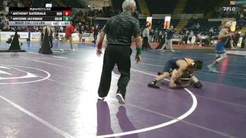 113 lbs Quarterfinal - Anthony Sateriale, Dedham vs Antoine Jackman, Greater Lowell