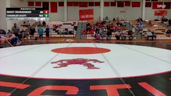 215 lbs Round 3 (6 Team) - Brody Droegemeier, Alma-Wabaunsee HS vs Chandler Scott, Pomona-West Franklin HS