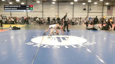 88 lbs Round 1 - 9:00am Saturday - Lance Bachmann Jr., PA USA vs Bentley Gatica, Michigan S.W.A.T