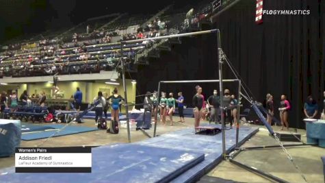 Addison Friedl - Women's Pairs, LaFleur Academy of Gymnastics - 2021 Women's Xcel Region 4 Championships