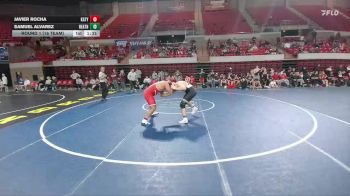 215 lbs Round 1 (16 Team) - Samuel Alvarez, Rockwall Heath vs Javier Rocha, Katy