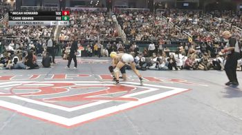 4A 144 lbs 1st Place Match - Cade Gehris, First Flight High School vs Micah Howard, Tuscola