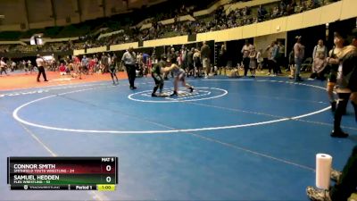 106 lbs Semifinal - Samuel Hedden, Flex Wrestling vs Connor Smith, Smithfield Youth Wrestling