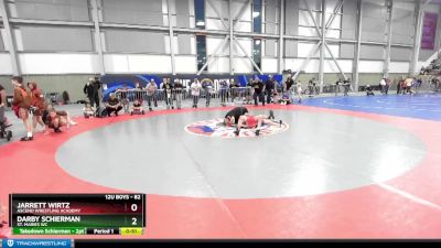 82 lbs Cons. Round 3 - Darby Schierman, St. Maries WC vs Jarrett Wirtz, Ascend Wrestling Academy