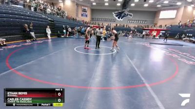 157 lbs Cons. Round 3 - Caeleb Cassidy, Conroe The Woodlands vs Ethan Bemis, Rockwall