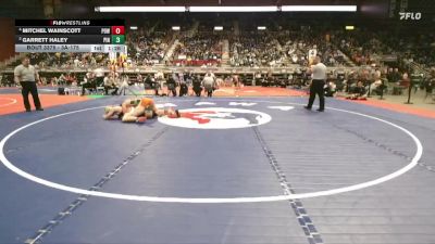 3A-175 lbs 1st Place Match - Mitchel Wainscott, Powell vs Garrett Haley, Pinedale