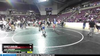 55-56 lbs Round 3 - Emmett Marlow, Pikes Peak Warriors Wrestling vs Jace Shearer, Pikes Peak Warriors Wrestling